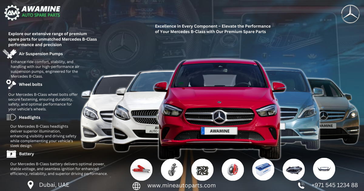 Mercedes Benz B Class SPARE PARTS