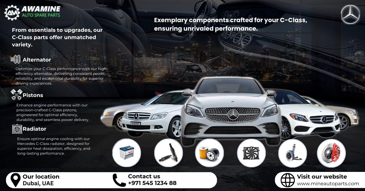 Mercedes Benz c-class SPARE PARTS