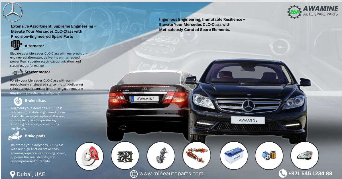 Mercedes Benz CLC SPARE PARTS