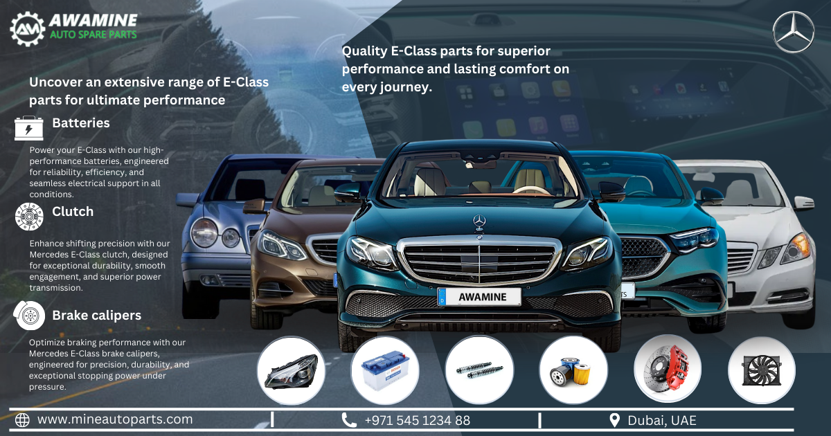 Mercedes Benz e-class SPARE PARTS