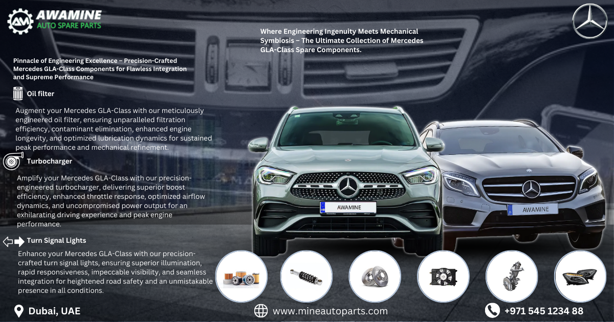 Mercedes Benz GLA SPARE PARTS