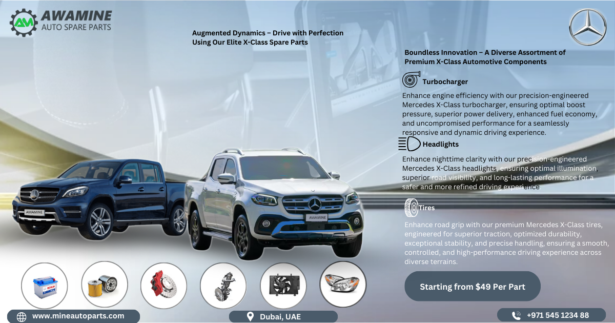 Мерседес Бенц X Class SPARE PARTS