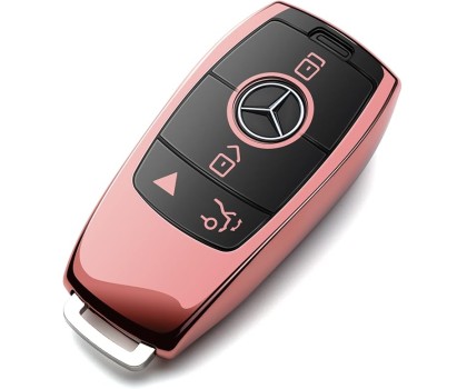Mercedes Benz Key Fob Cover Pink